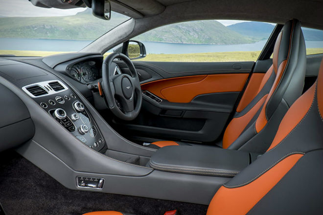 The 2015 Aston Martin Vanquish Interior