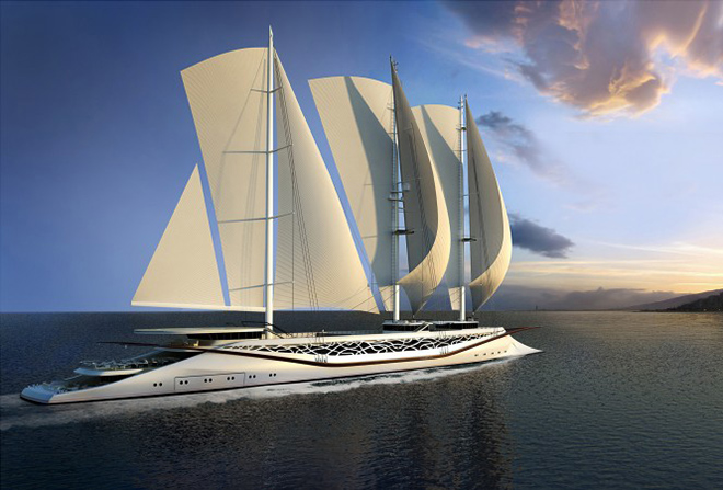 Yacht Concept The splendid Phoenicia Sailing Yacht 3