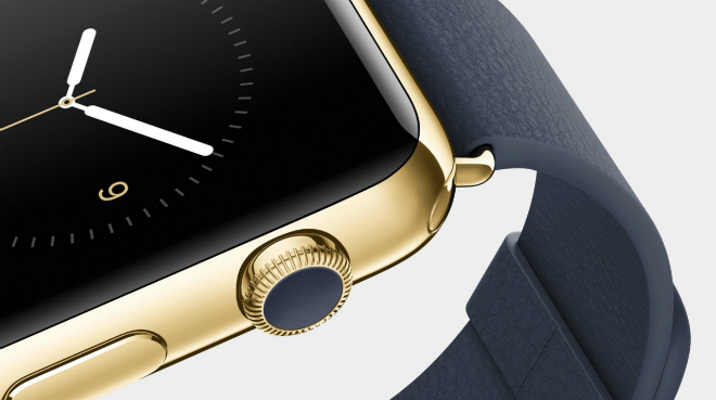 The Gold Luxury version of Apple Smartwatch 1