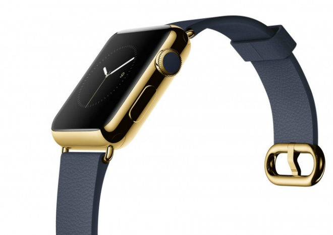 The Gold Luxury version of Apple Smartwatch 2
