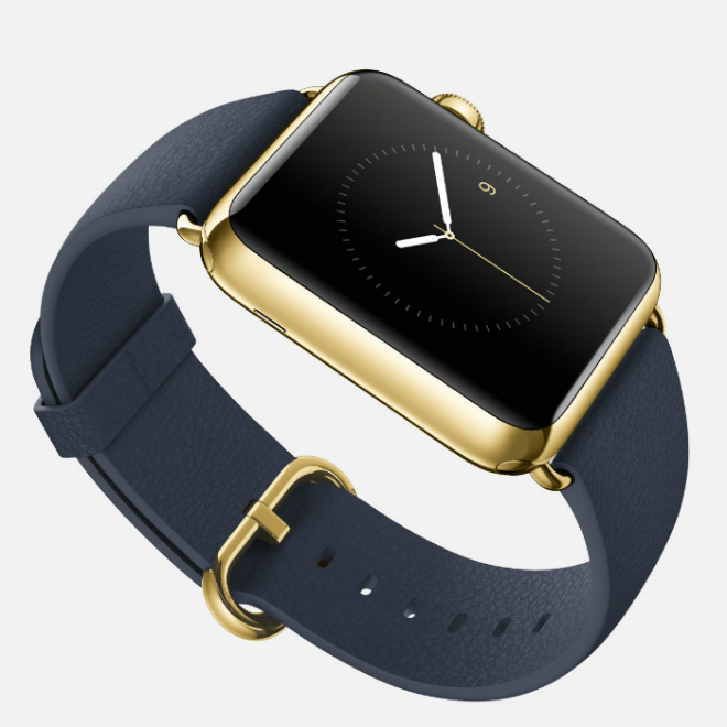 The Gold Luxury version of Apple Smartwatch 3