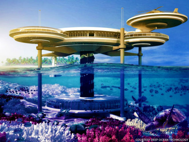 Underwater luxury villa in Dubai 1