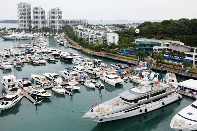 2015 Singapore Yacht Show The Superyachts in Exhibition 2