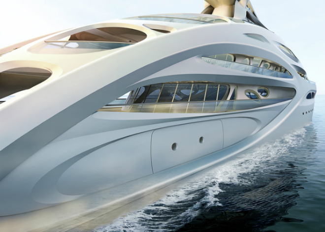 Yacht Concept Zaha Hadid's Jazz Superyacht 2