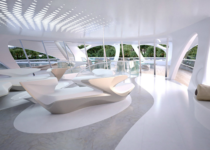 Yacht Concept Zaha Hadid's Jazz Superyacht 8