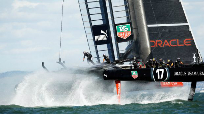 In its return to England the America's Cup receives a royal welcome 6
