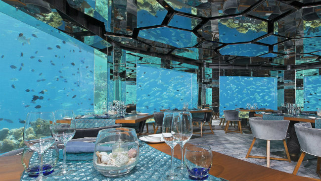best underwater restaurants -sea