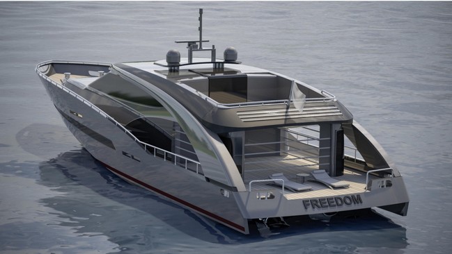 Motor Yachts - Meet the Great Project Freedom for Roberto Cavalli 2
