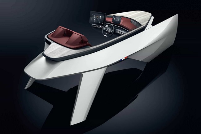 Peugeot Teams Up with Beneteau to Create Sea Drive Concept 2