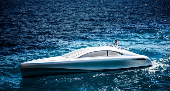 Be In Awe of the Silver Arrow of the Seas by Mercedes-Benz Style 1