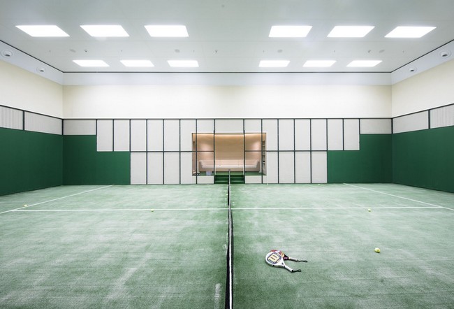 Luxury Superyachts Aviva's the First Vessel with Indoor Tennis Court 4