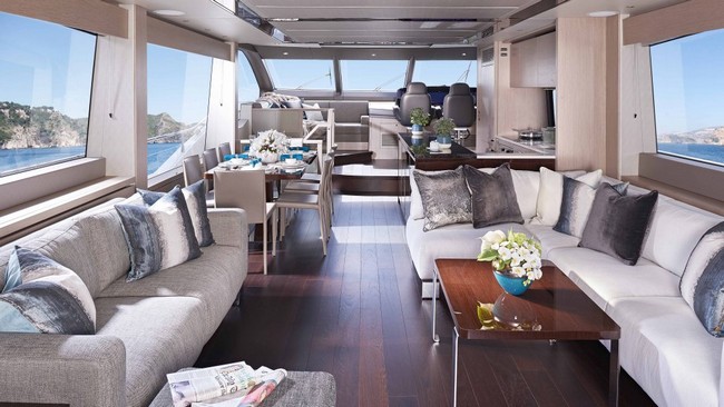 The Cleverly-Designed Sunseeker 76 Can Almost Be Consider a Superyacht 1
