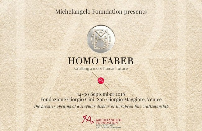 Presenting Michelangelo Foundation's Homo Faber Event in Venice 2