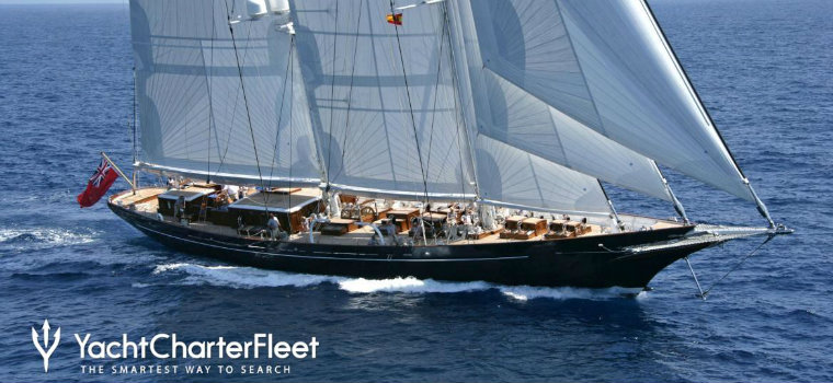 Currently for sale: Royal Huisman's sailing yacht Meteor