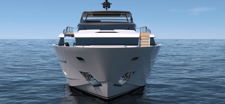 Sanlorenzo's SL102 causes debate regarding an Asymmetric Yacht Design