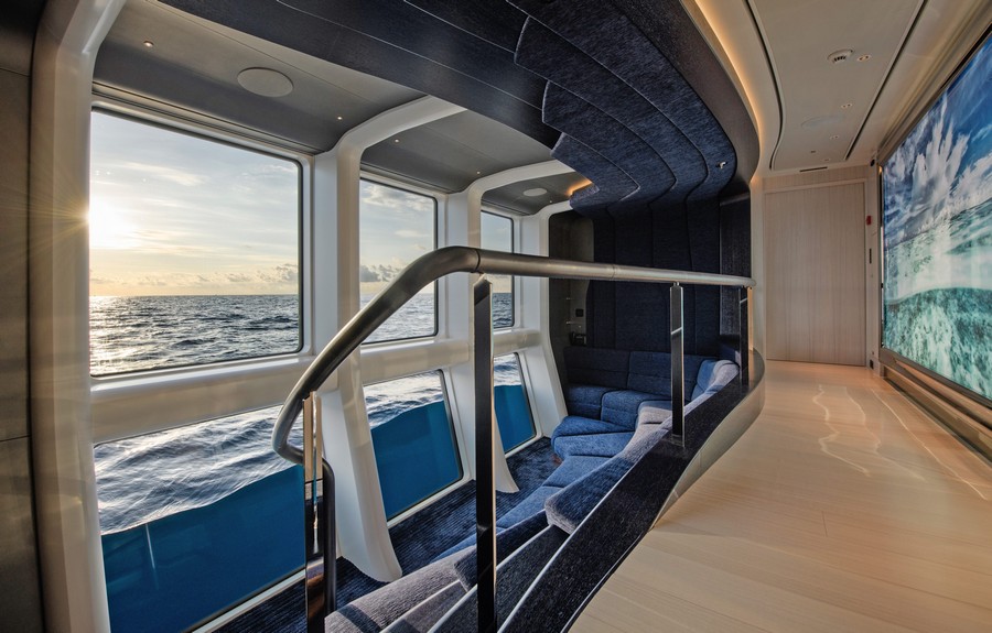 Inside the award winning 74-meter superyacht Elandess