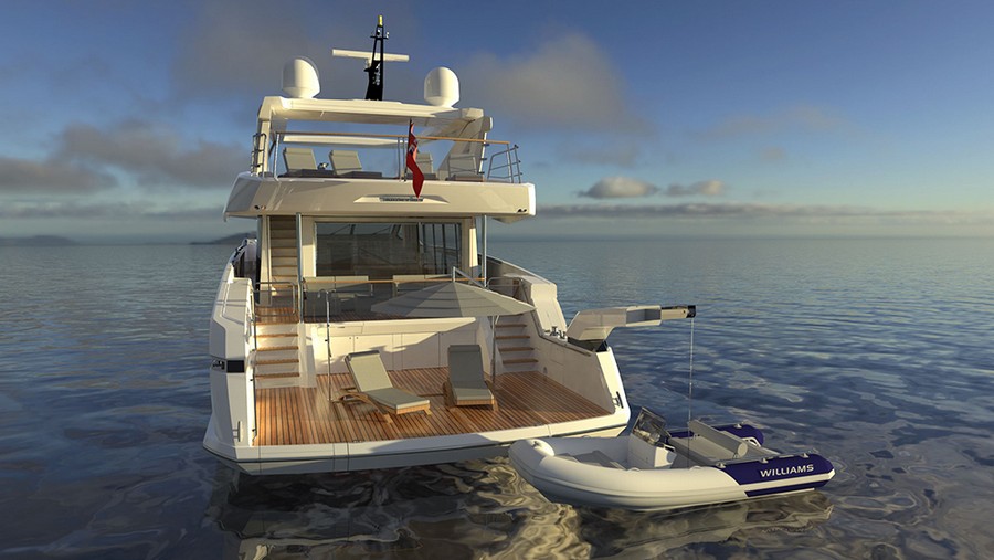 A preview of Project 8X Superyacht by Sunseeker